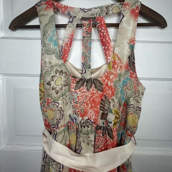 Monteau Light, Flowy Sleeveless Dress w/ Caged Back - Picture 8 of 9